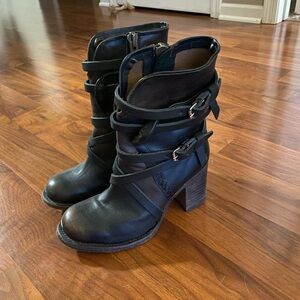 Freebird by Steven Black Heeled Boots